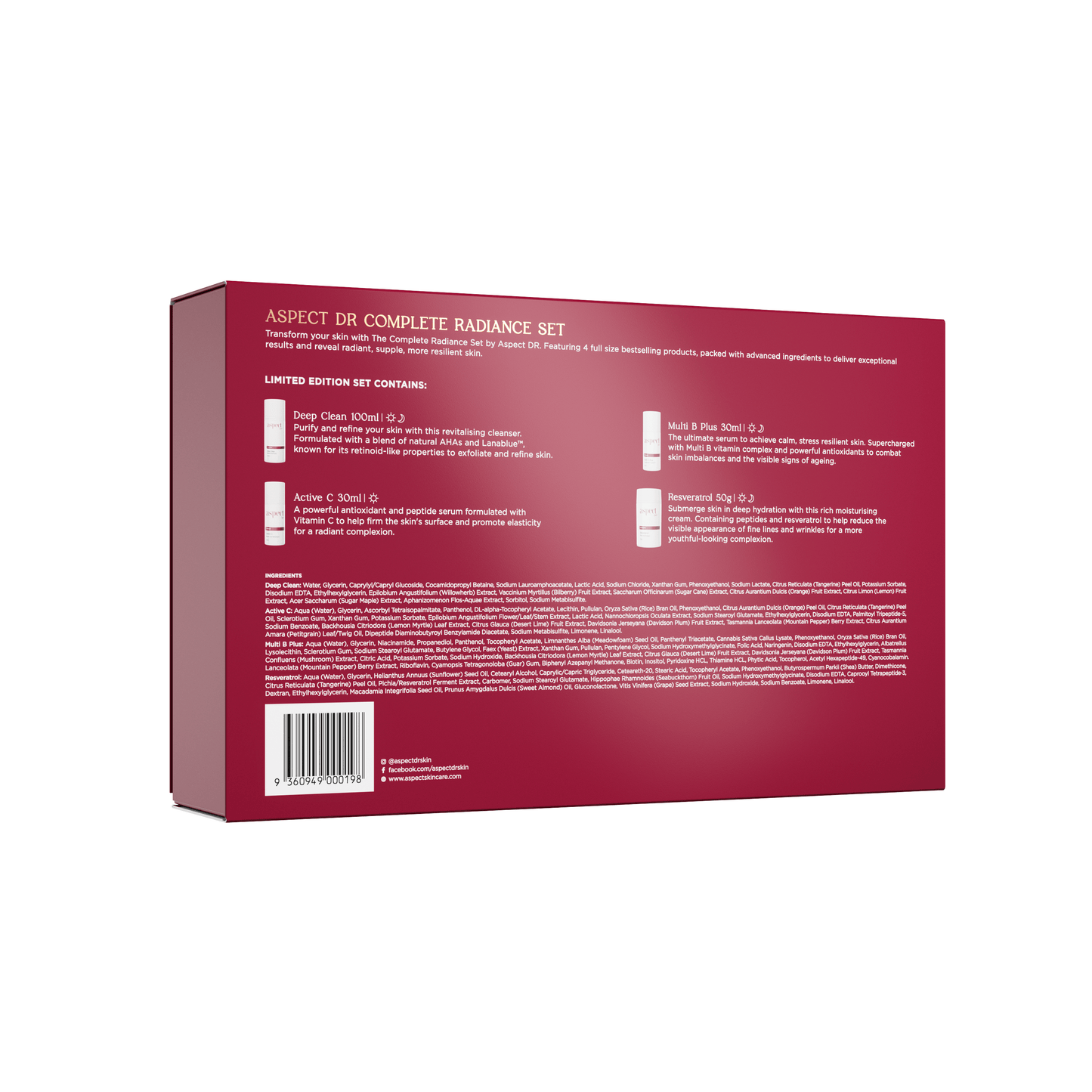 ASPECT-DR Complete Radiance Kit