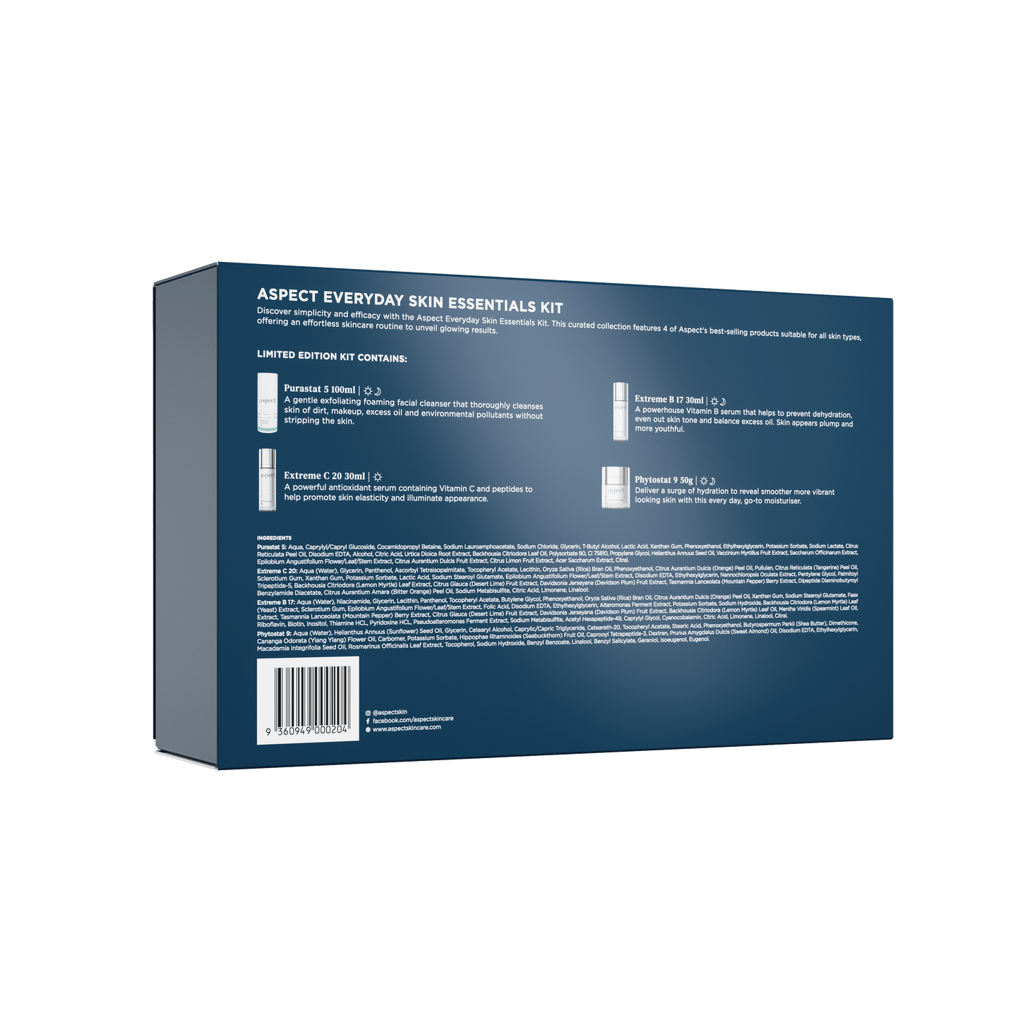 ASPECT Everyday Skin Essentials Kit