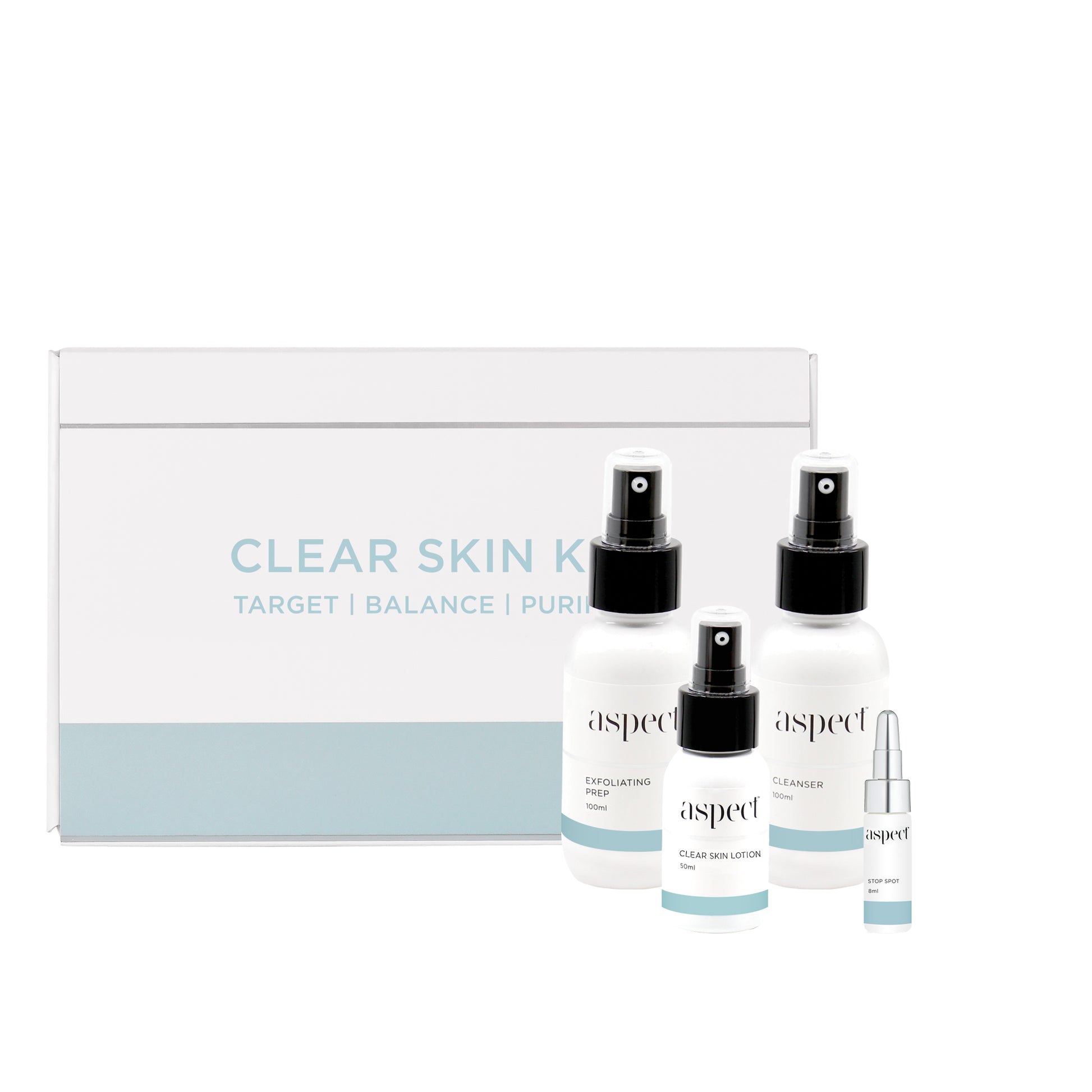 ASPECT Clear Skin Kit acne